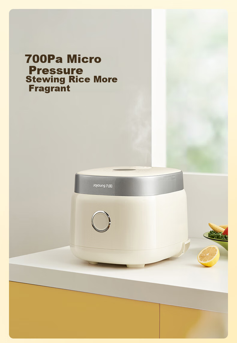 Joyoung 0 Fluorine Series Enamel Titanium Ceramic 3-Liter Honey Pot Rice Cooker, for 4-6 People, Home Use, 0 Teflon Electric Rice Cooker, Micro-Pressure 35-Minute Quick Cooking, Multifunctional, Subsidies 30NF02 15