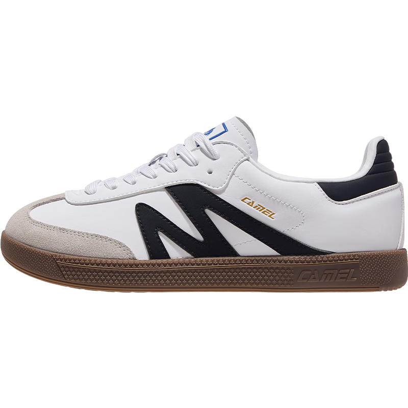 CAMEL Women's Casual Sports Shoes K25B09L7067 Ivory White/Black Size 35 Thin Sole