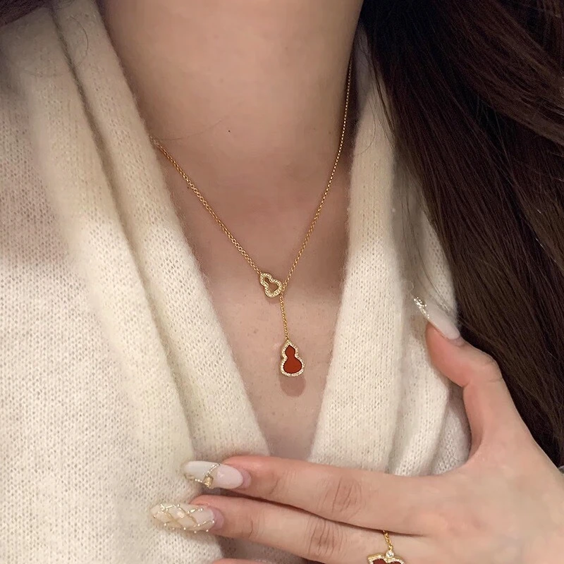 Aideyueding Six Treasures Gourd Bracelet for Women, Wealth-Attracting And Blessing, Light Luxury Niche Chinese Style Birthday Gift for Girlfriend Or Wife on May 20