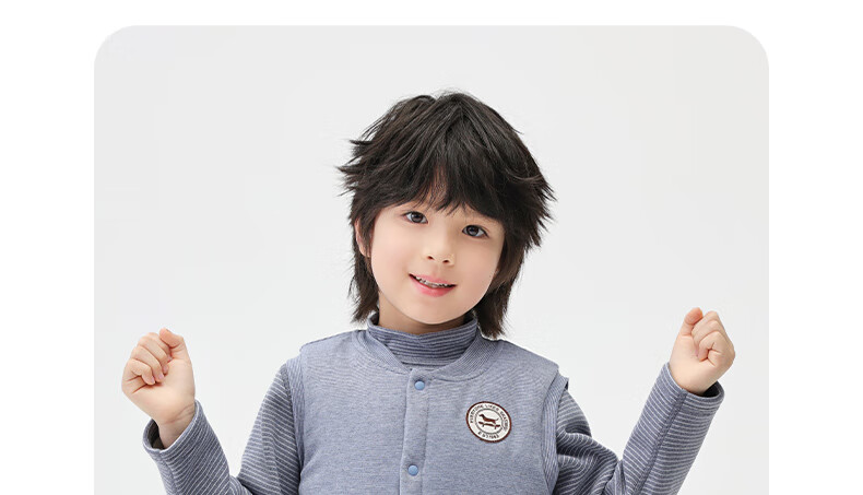 NUBIWU Kids' Warm Vest Autumn and Winter Big Kids' Inner Wear Cotton-Padded Vest Girls' Thickened School Uniform Artifact Boys' Shoulder Pads 21