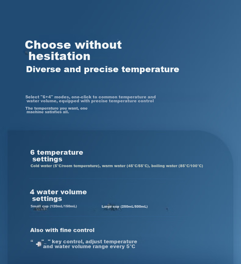 PHILIPS Ice Maker And Water Dispenser, Cooling And Heating Type, Ice Machine for Smoothies And Cubes, No Installation Required, All-In Four-In Water Dispenser, ADD8240 Bingjing C1 21