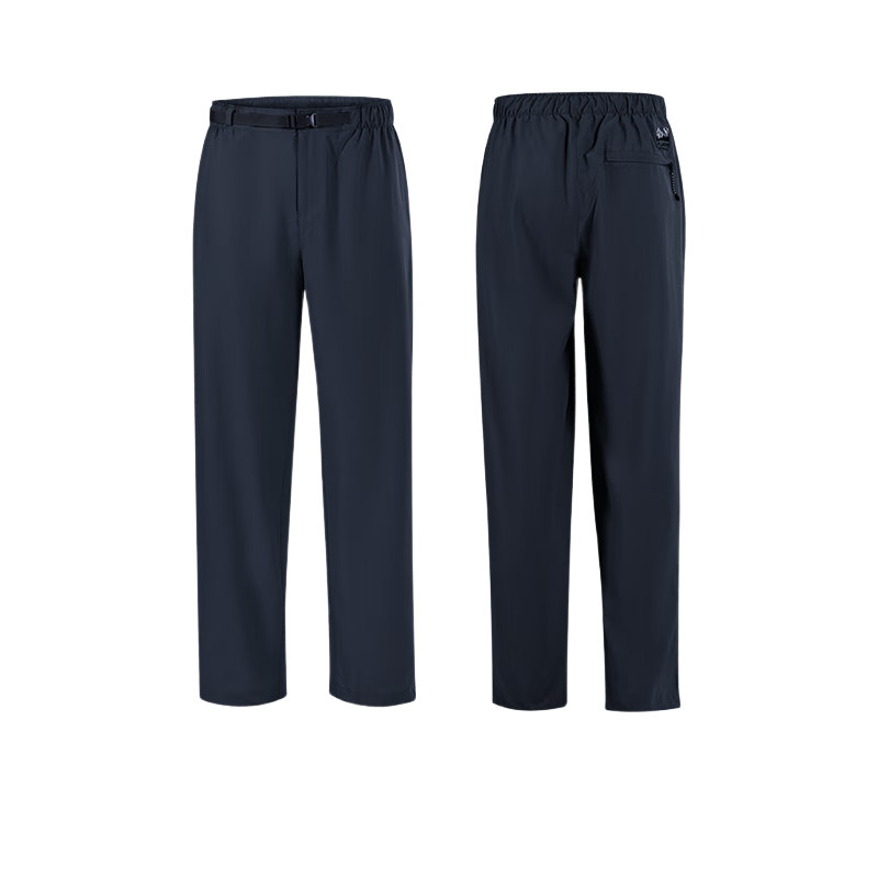 JD Jingzao Summer Quick-Dry Work Pants Men Thin Casual Sports American Paratrooper Pants Dark Navy 2XL
