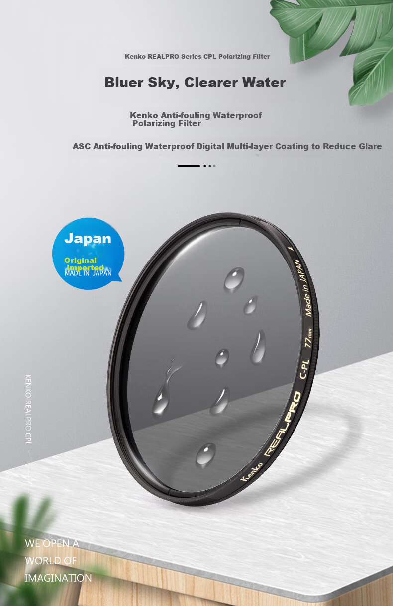 KENKO PRO1D Upgraded Version REALPRO CPL Vibration Control Lens, 82mm 1