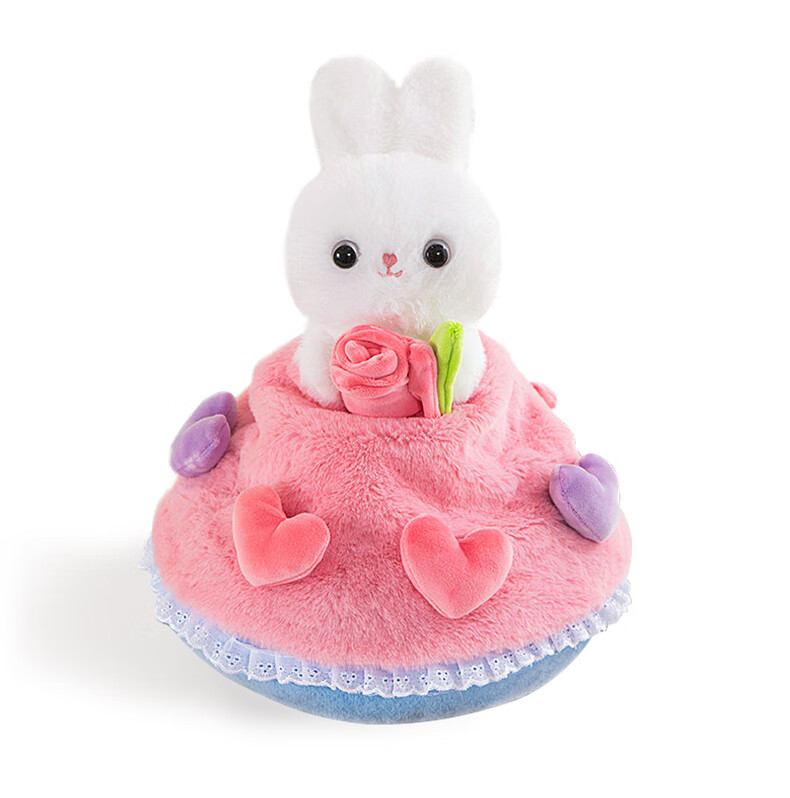 Winnie Little Elephant Rabbit Plush Doll Bag Lolita Backpack Crossbody Bag Plush Gift for Girls Birthday Valentine's Day Gift 4