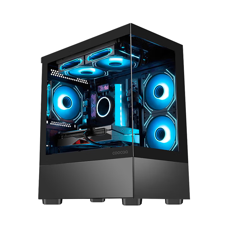Coocaa Skyworth Desktop Gaming PC with Dedicated Graphics Card (12th Gen Core I5, 16GB RAM, 512GB SSD, RTX3050-6G) Ocean View Editio