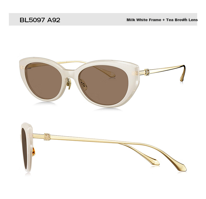 BOLON Sunglasses, Yang Zi's Style Oval Cat-Eye Sunglasses for Men And Women, Driving Sunglasses BL5097A92 11