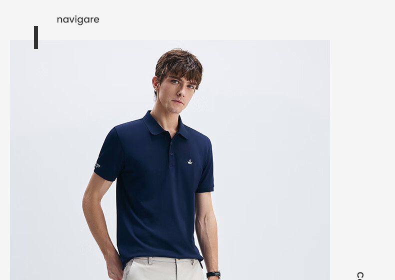 Navikail Italian Small Sailboat Men's Quick-Dry Casual Short Sleeve Polo Shirt X1325525511 Dark Blue XL 22