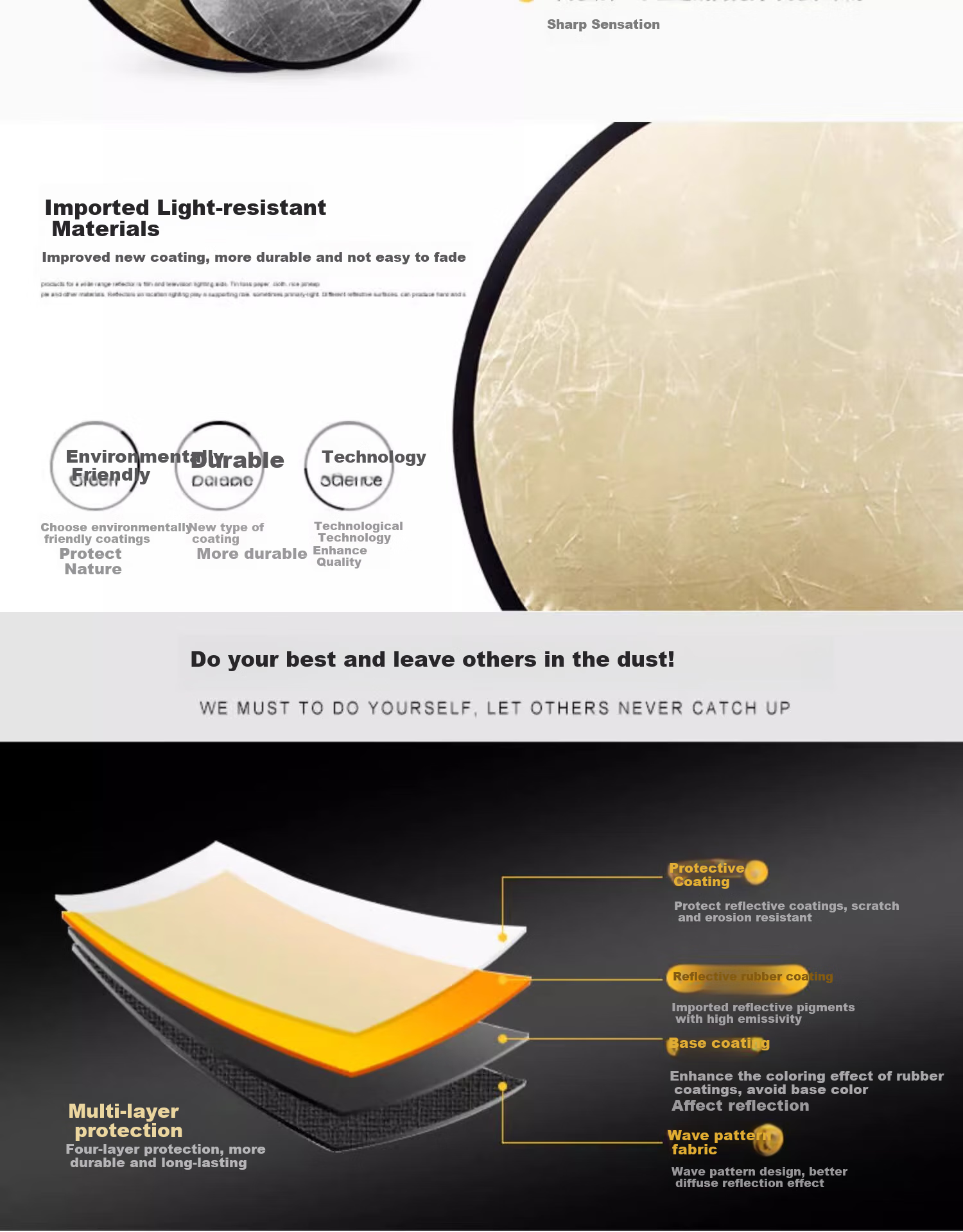 Jimantu Live Streaming Fill Light Ceiling Light 500W Indoor Studio Photography COB Photography Light for Streamers Spherical Deep Mouth Parabolic Softbox Video Shooting Sunlight Lamp 2