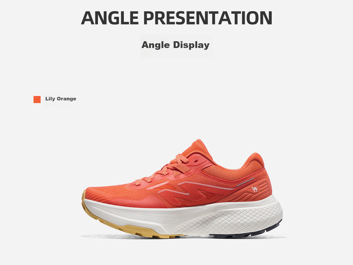 CAMEL [Feiteng] Trail Running Shoes, 2025 Spring New Product, Men's And Women's Running Shoes, Thick-Soled Heightening, Wear-Resistant, Non-Slip Sports Shoes 21
