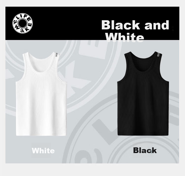 HLA [Chen Zheyuan's Choice] Men's Tank Top, Sleeveless Cotton Striped Textured Undershirt, Basic Thin Undershirt for Layering 22