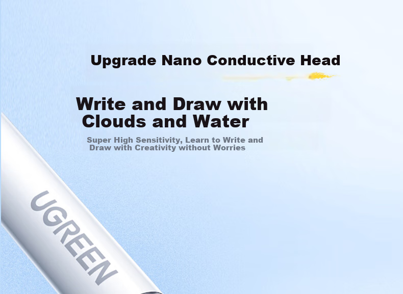UGREEN [Free Shipping] Capacitive Stylus Touchscreen Pen Writing Pen Tablet Pen Universal Magnetic for Phones Compatible with IPad Huawei Apple Xiaomi Android Honor Switch 12