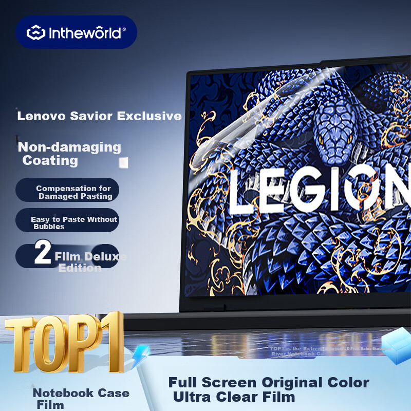 Защитная пленка Jichuan для Lenovo Legion R7000P/R9000P, 16 дюймов, 2 шт.