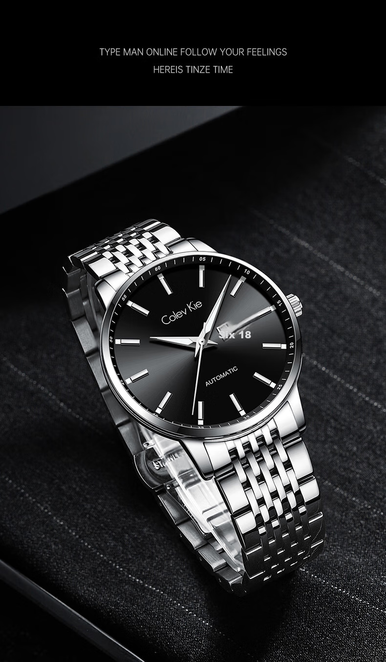 Colevkie Men's Watch, New 2026 Model, Brand Fully Automatic Mechanical Watch for Men, Waterproof, Top Ten Birthday Gift 14