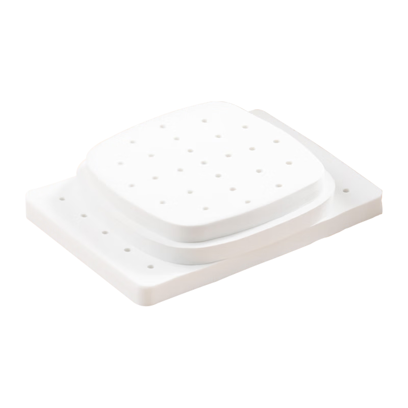 Meijin Disposable Food-Grade Steamer Paper 20x20cm 50 Sheets Square Steaming Liner for Buns and Mantou Steamer Basket and Pot Use