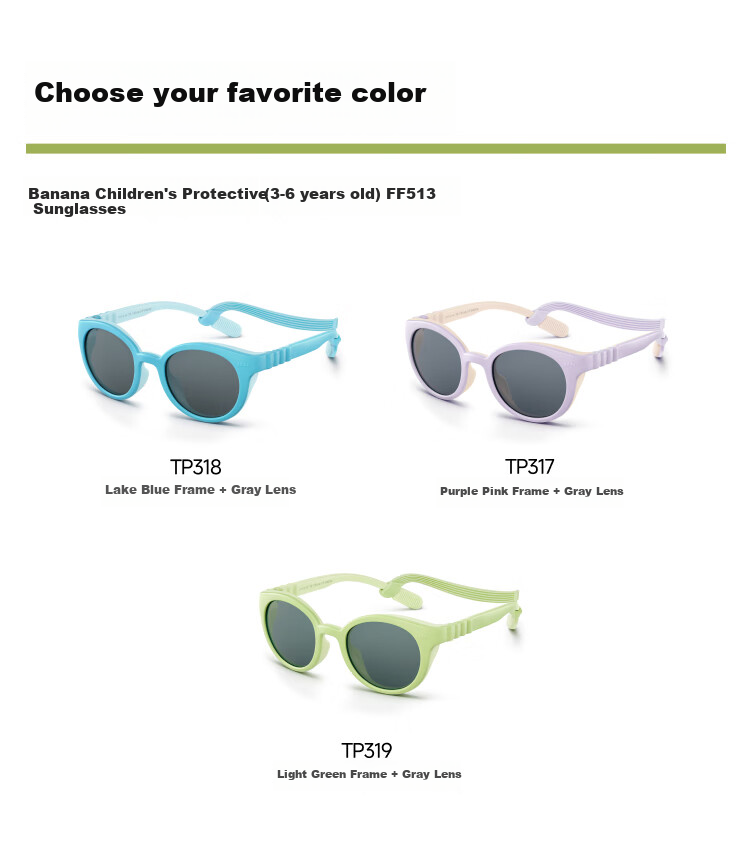 Beneunder Children's Sunglasses, Polarized Sunglasses for Boys And Girls, UV Protection, Baby Sunshades 20