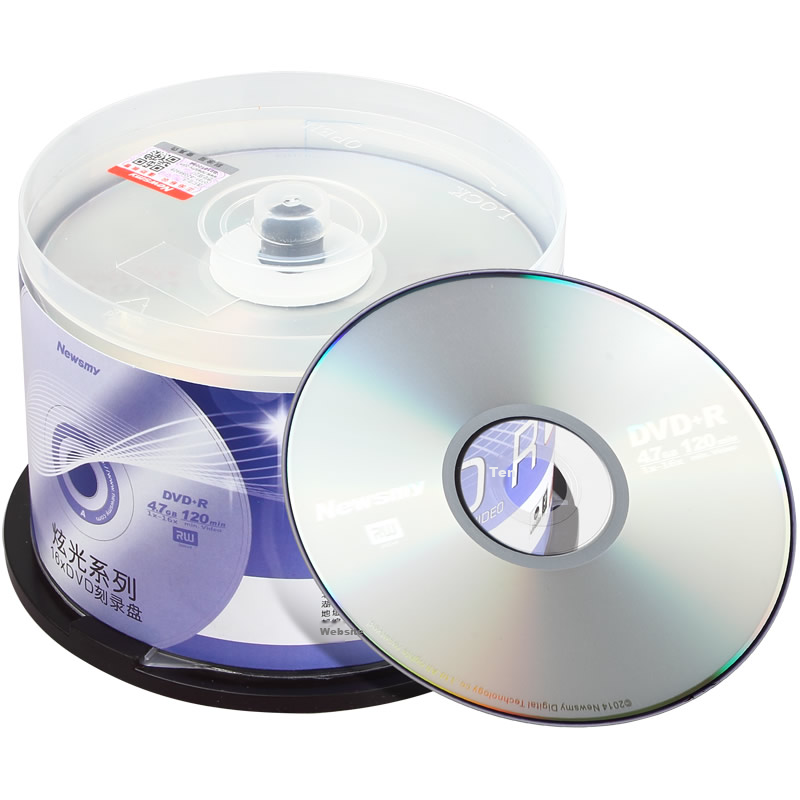 Newsmy DVD+RW Discs, Recordable Discs, Erasable Blank Discs, 4x Speed, 4.7GB Capacity, Made in Taiwan, Pack of 10 8