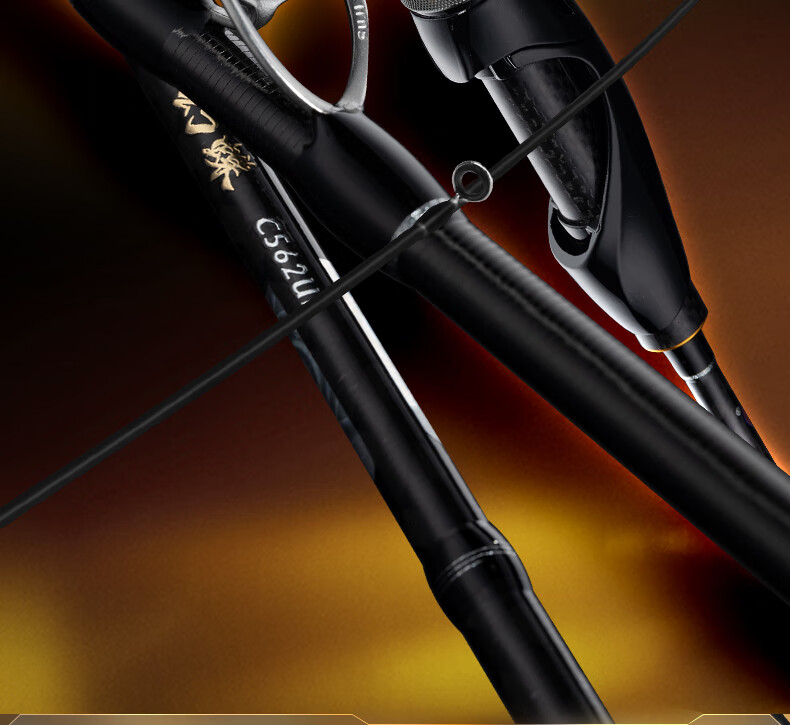 GW 1.5m Straight Handle Phantom Spider Ma Kou UL Fast Action Micro Fishing Lure Rod Stream Whitebait Lure Fishing Rod 1