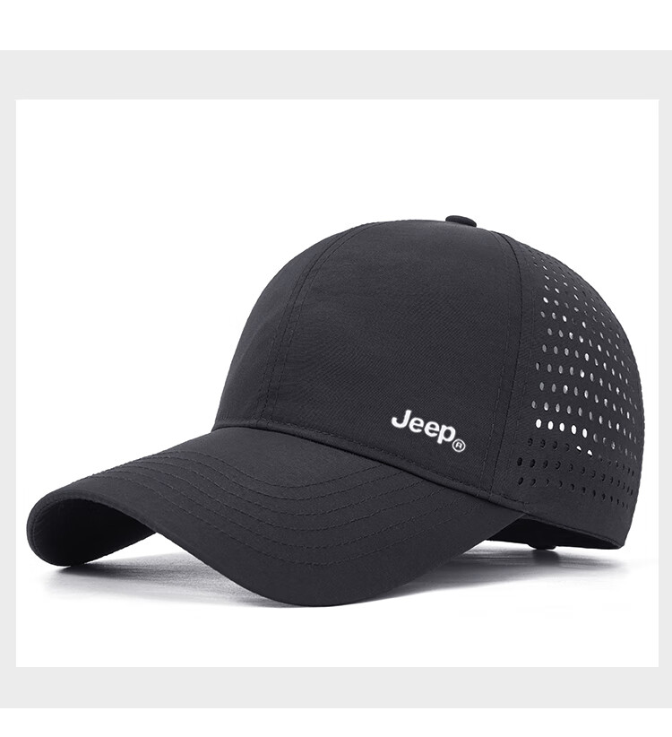 JEEP Baseball Cap for Men And Women, Summer Mesh Quick-Dry Sun Hat, Sports Casual Hiking Visor Cap 26