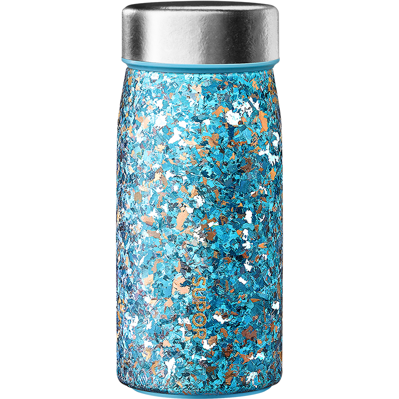 SUPOR Pure Titanium Insulated Portable Mini Water Bottle for Men and Women, Business Office Tea Cup