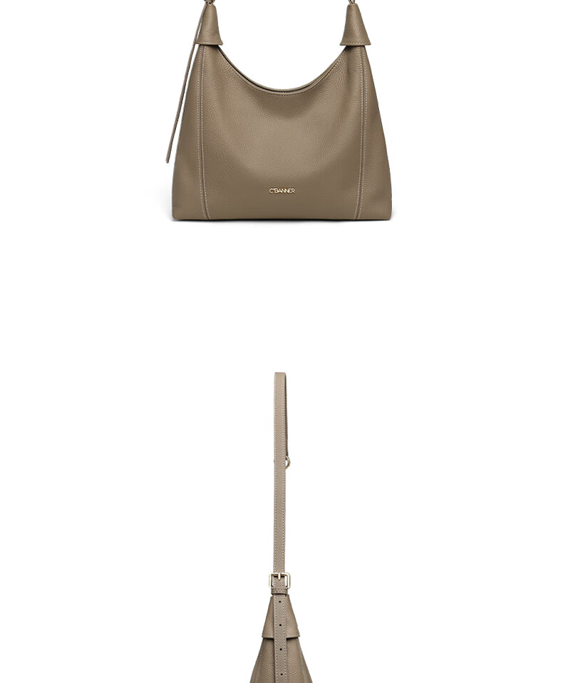 C.BANNER Leather Handbag, Women's Large Capacity Crossbody Dumpling Bag, Shoulder Tote, Practical Birthday And Mother's Day Gift for Mom 7