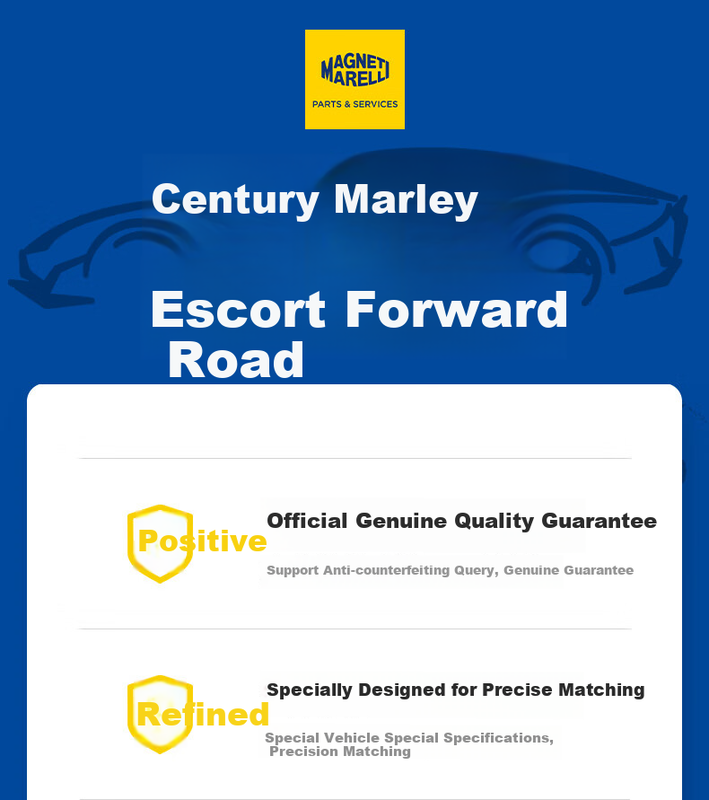 MAGNETI MARELLI Car Windshield Wipers, Quiet And Wear-Resistant Natural Rubber, Compatible with Skoda Octavia/2015-2022 Models, 1 Pair 1