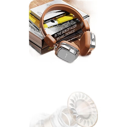 Беспроводные наушники iKF R2 Retro, накладные, Bluetooth, стильные, с длительным временем работы от аккумулятора и Hi-Fi звуком