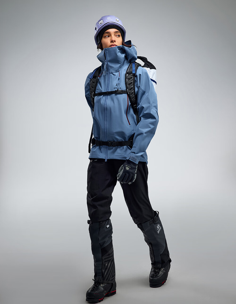 KAILAS MONT X All-Weather Hardshell Jacket for Men And Women, GTX Outdoor Waterproof Professional Mountaineering Coat 25