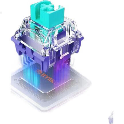 Игровая клавиатура Hyeku BOX68HE с магнитными переключателями, полноклавишная горячая замена, 8K, белая