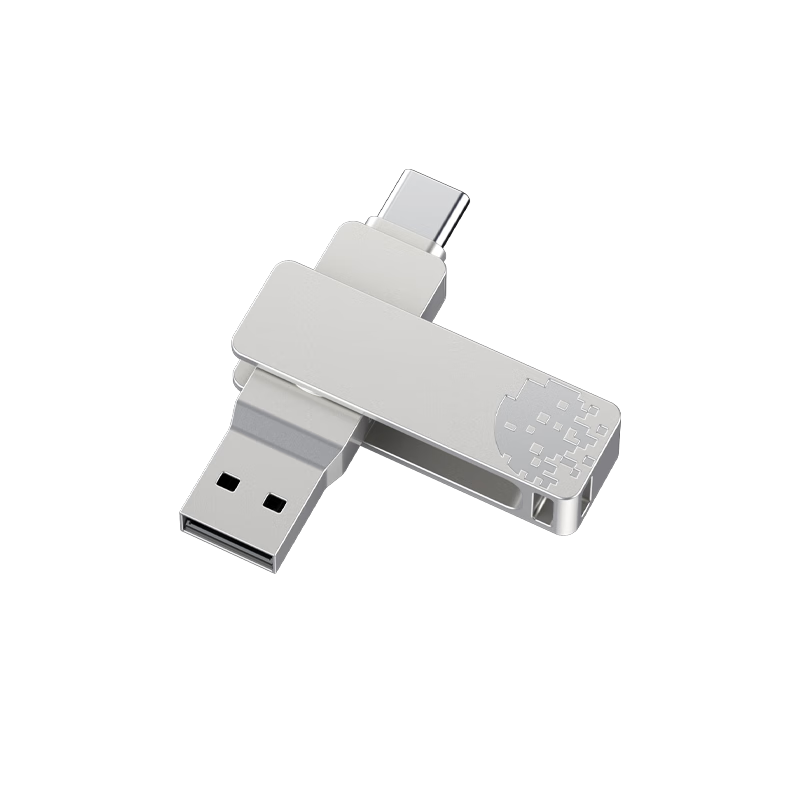 FANXIANG 256GB USB3.2 Type-C Dual Interface Flash Drive F372, Read Speed 150MB/s, Business Car Large Capacity Universal Flash Drive for Phones And Computers