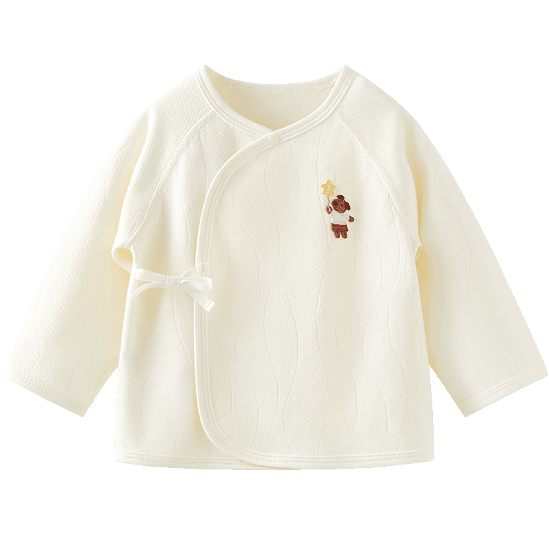 Weishi Muni Newborn Baby Full Back Shirt Spring Autumn Baby Top Belly Protection Newborn Monk Suit Autumn
