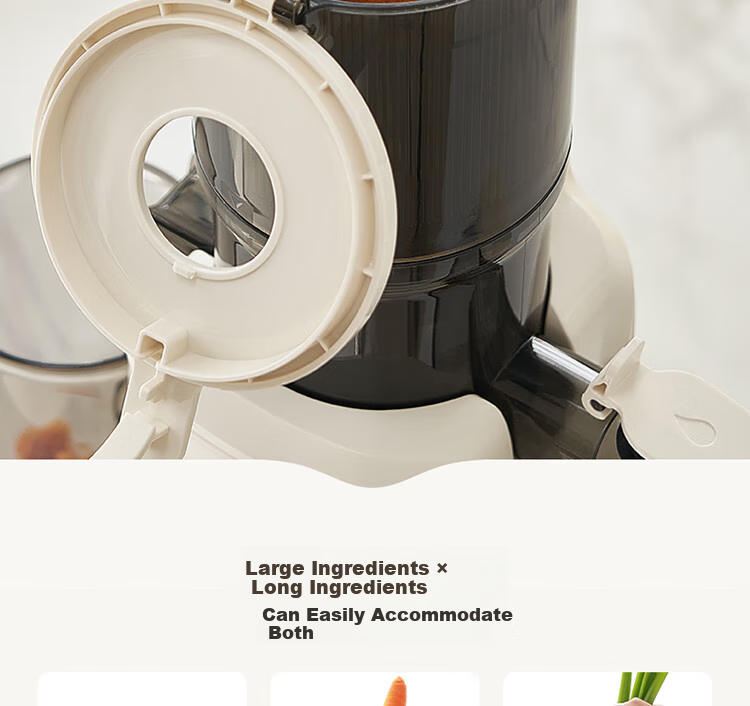 Joyoung Juicer, No-Cut Large Diameter Juicing Machine, Whole Fruit Pulp Separation Juicer, Z11-LZ820 10