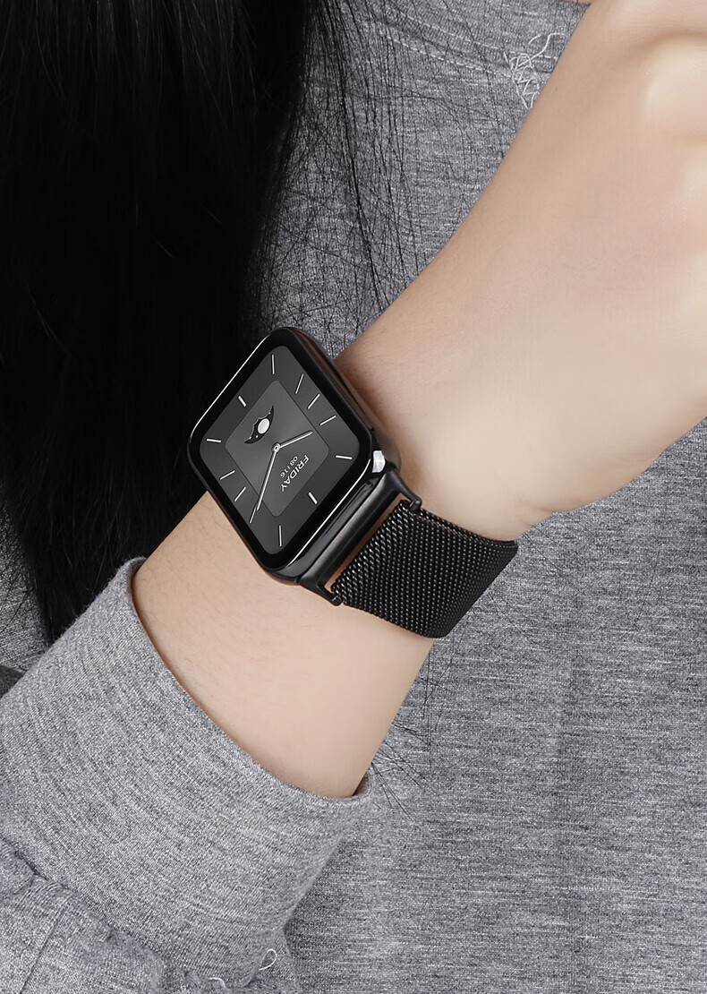 Beiyipin Xiaomi Band 8 Pro 9 Pro, Redmi Watch 45, Milanese Metal Strap, Magnetic Quick Release 2