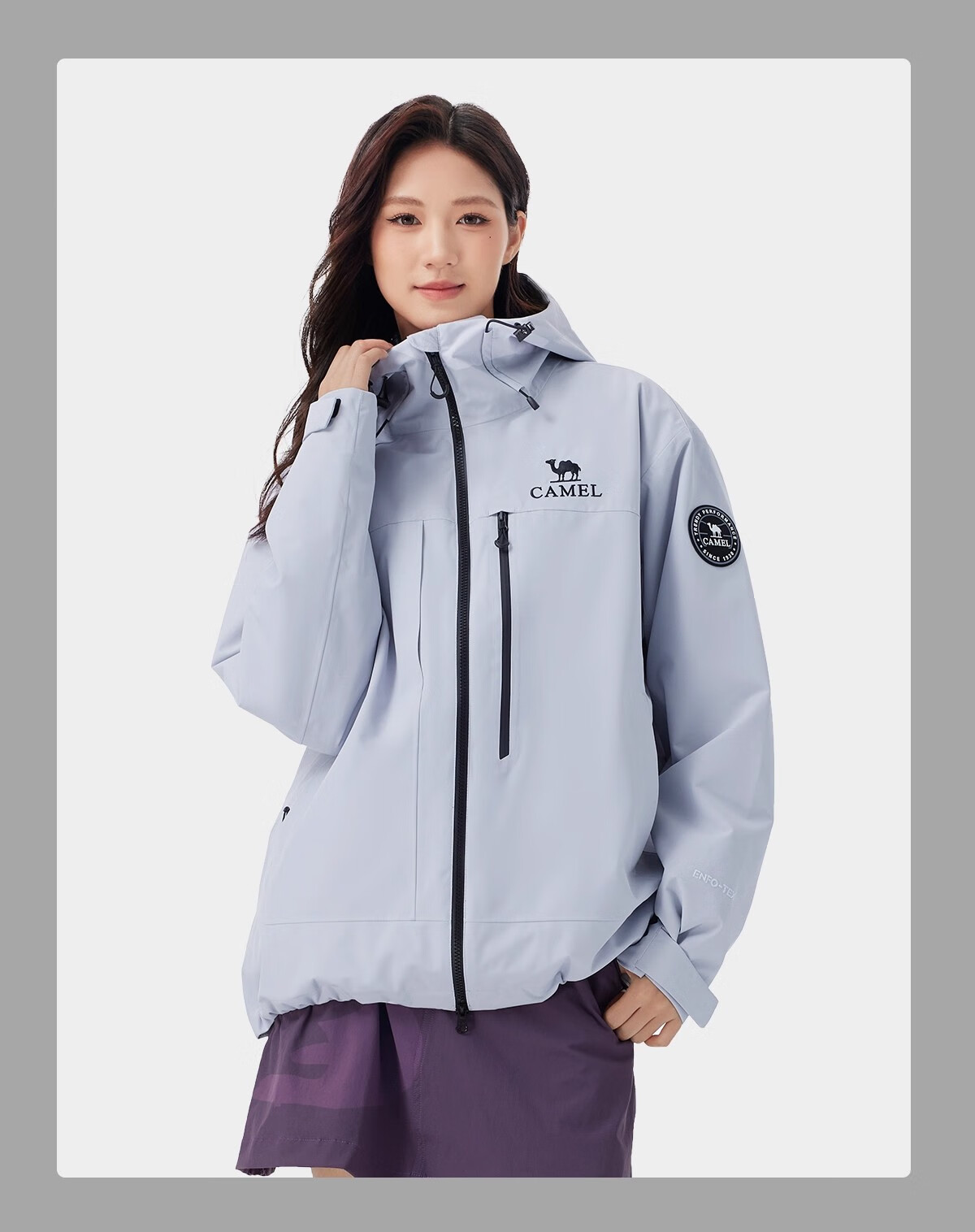 CAMEL [Wang Junkai Edition] Women's King Kai Armor Z Series 3-in-1 Unisex New Outdoor Jacket 28