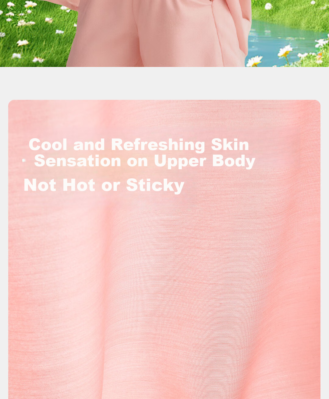MARCOLOR Girls' Summer Sun Protection Clothing Set, Three-Piece Ice Silk Outfit for Older Children, Stylish Jacket, Off-White, Size 160 2