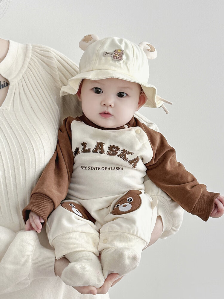 Benaxi Baby Hat Spring and Autumn Thin Newborn Infant Boys and Girls Adjustable Fisherman Bucket Hat 1