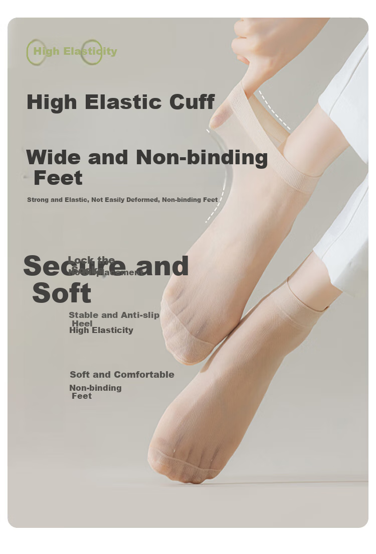 MiiOW Face Mask Stockings for Women, Breathable Spring And Autumn Anti-Snagging Non-Binding Natural Bare-Feel Invisible Short Socks, Skin Black, 20 Pairs 7