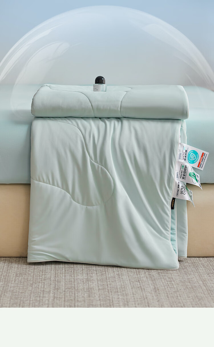 LIIESEN [Japanese Original] COOLME Cooling Air Conditioning Quilt, Antibacterial Single Bedding, Summer Quilt, Summer Cool Quilt, Size 2.0 15
