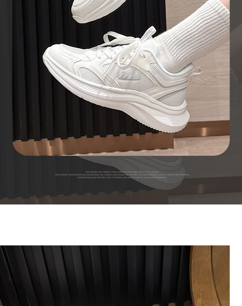 Warrior Women's 2025 New Breathable Mesh Soft Sole Comfortable Sports Shoes Beige Pink Size 36 11