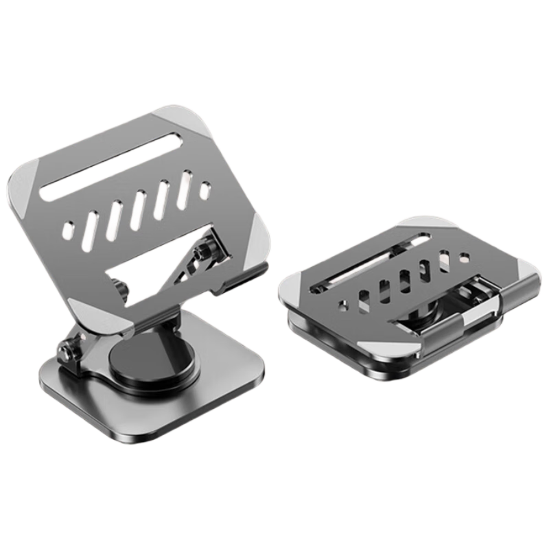 Kewo Adjustable Tablet Stand iPad Desktop Phone Holder 360° Rotatable Foldable Bed Lazy Mount Metal Universal Live Streaming Video Computer Support Bracket