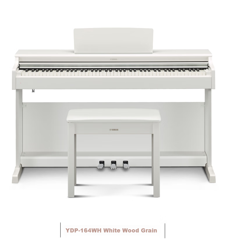 YAMAHA Upgraded YDP165R88-Key Weighted Hammer Adult Professional Exam-Grade Upright Digital Piano 12