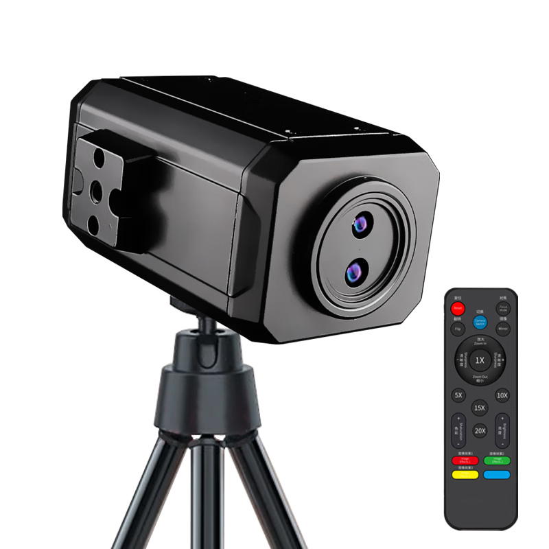 GESOBYTE C950Mix, 48 Megapixel Dual-Lens Live Streaming Webcam, 4K Ultra HD, 20x Hybrid Zoom, Desktop USB External Laptop Office Meeting Video Online Class Camera