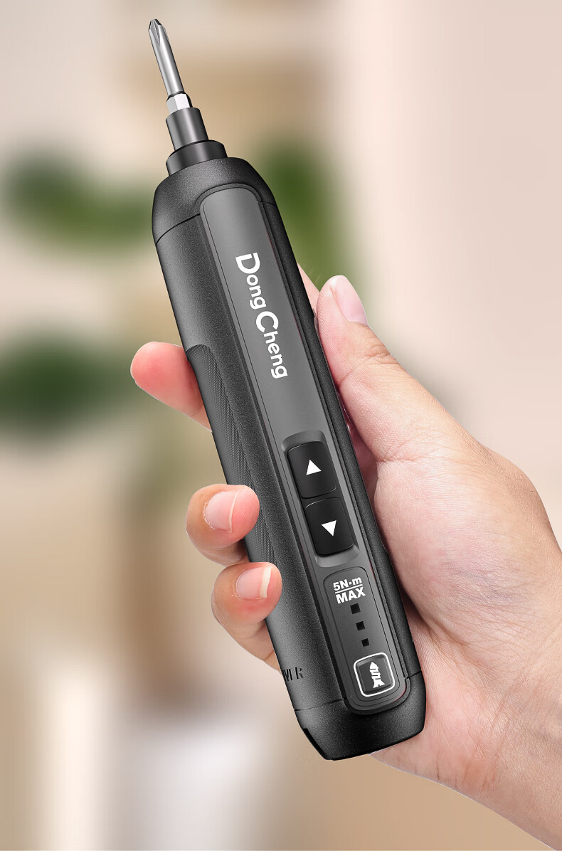 Dongcheng 12V Brushless Impact Driver, Electric Drill, Power Screwdriver, DCPL04-8, 2.0AH Dual Battery 15