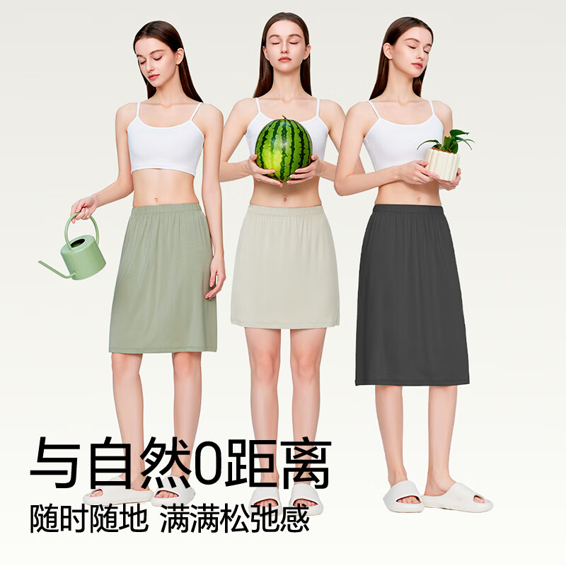 Женская ночная рубашка Jianyun из модала, тонкая, с эффектом холодного льда, белая, для предотвращения просвечивания нижнего белья