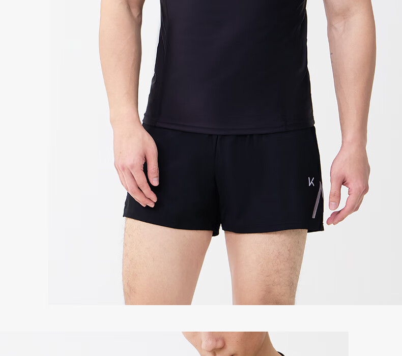 Keep Swimming Trunks for Men, Anti-Embarrassment Double-Layer Sports Running Boxer Briefs, Quick-Drying Hot Spring Swim Shorts, 701 Dark Purple, Size L 8