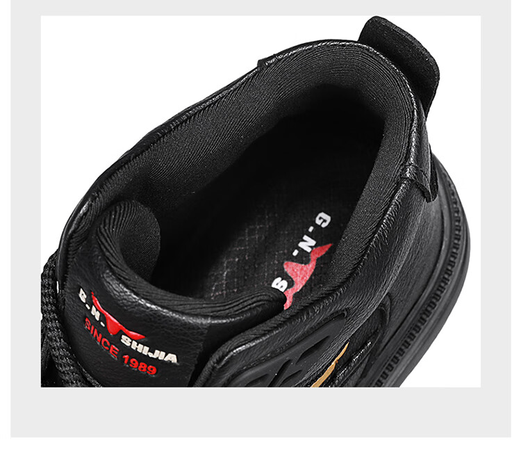 Bull Family Martin Boots Men Autumn Winter New British Style Versatile Work Boots Thick Sole Wear-Resistant Mountaineering Outdoor Hiking Shoes Men 13