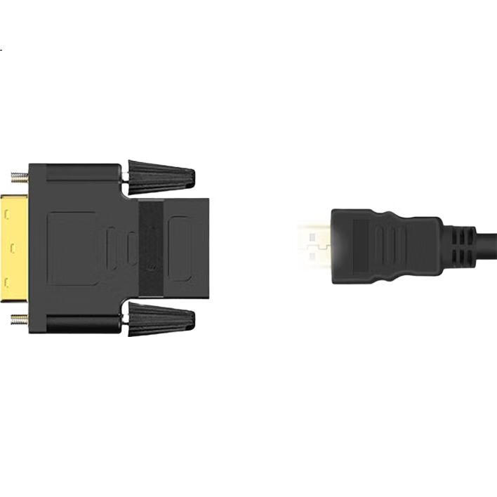 Адаптер KSRGB DVI (24+1) Male на HDMI Female