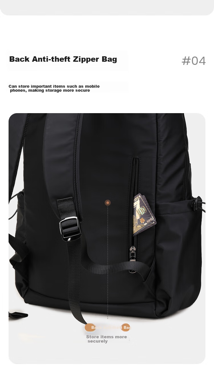 Slazenger Backpack for Men, New Lightweight Travel Bag, High School And College Student Bookbag, Large Capacity Men's Backpack, Black 8