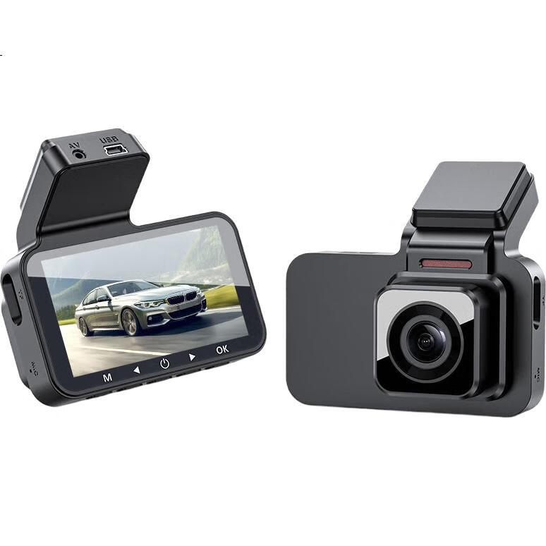 Видеорегистратор Weilute A2, 1440P, 3-дюймовый IPS HD-экран, ночное видение, без карты памяти