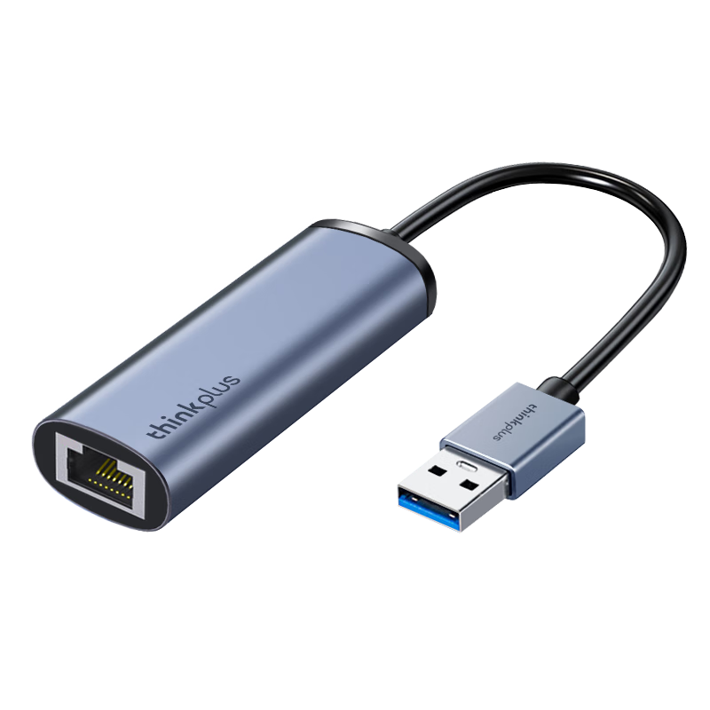 ThinkPad Lenovo USB to Ethernet Adapter, RJ45 Gigabit Network Card Converter, USB Adapter, Compatible with Apple, Xiaomi, Huawei Laptops And Expansion Dock LRA2