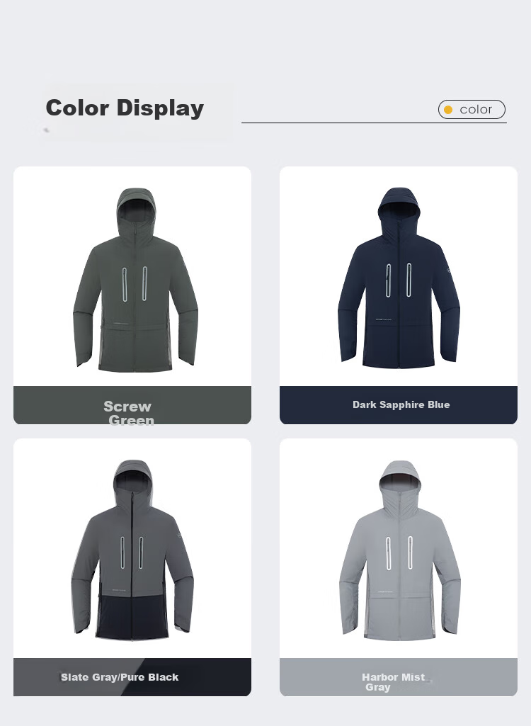 NORTHLAND UPF 500+ Outdoor Men's Original Yarn Sun Protection Jacket Cooling Antibacterial Breathable Lightweight Skin Jacket Sun Protection Clothing 17
